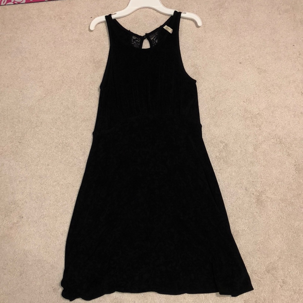 Simple black dress